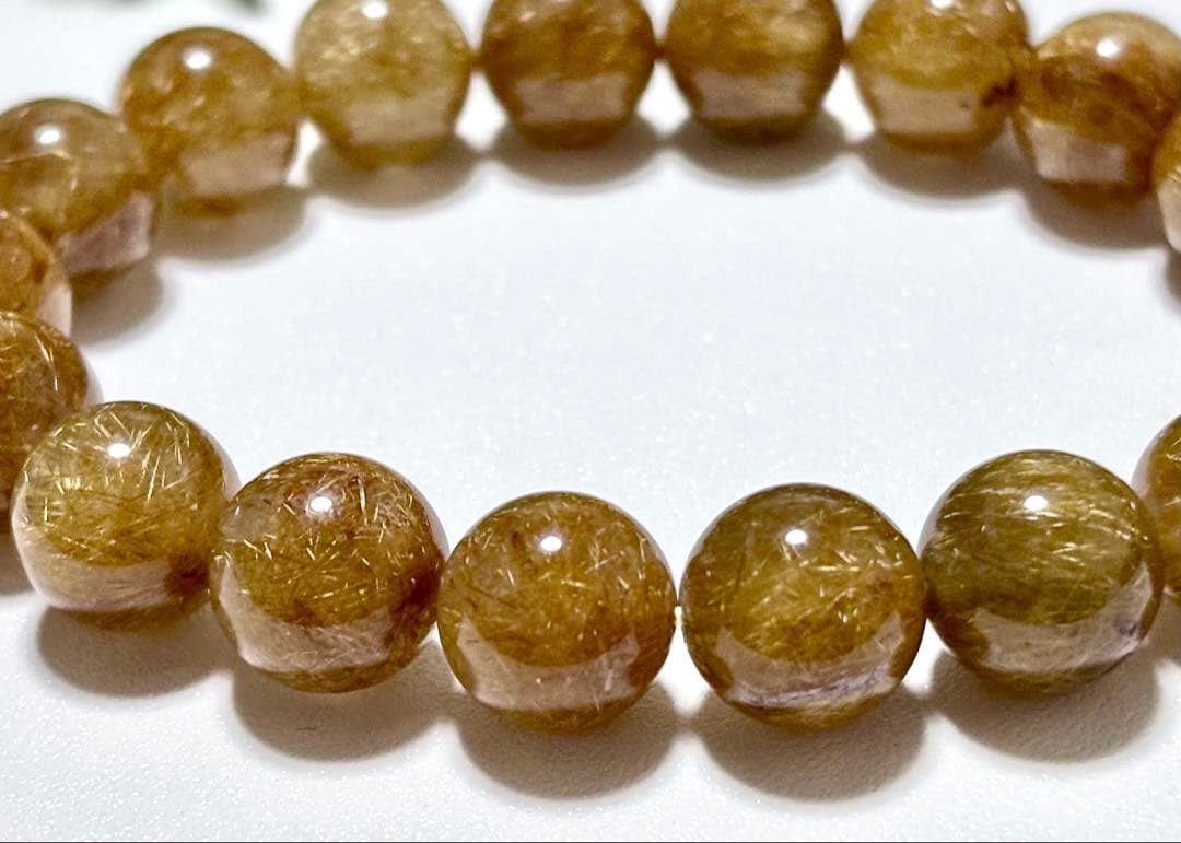 すうぷ　エンジェルヘアーゴールドルチルクォーツとキャッツアイクンツァイト