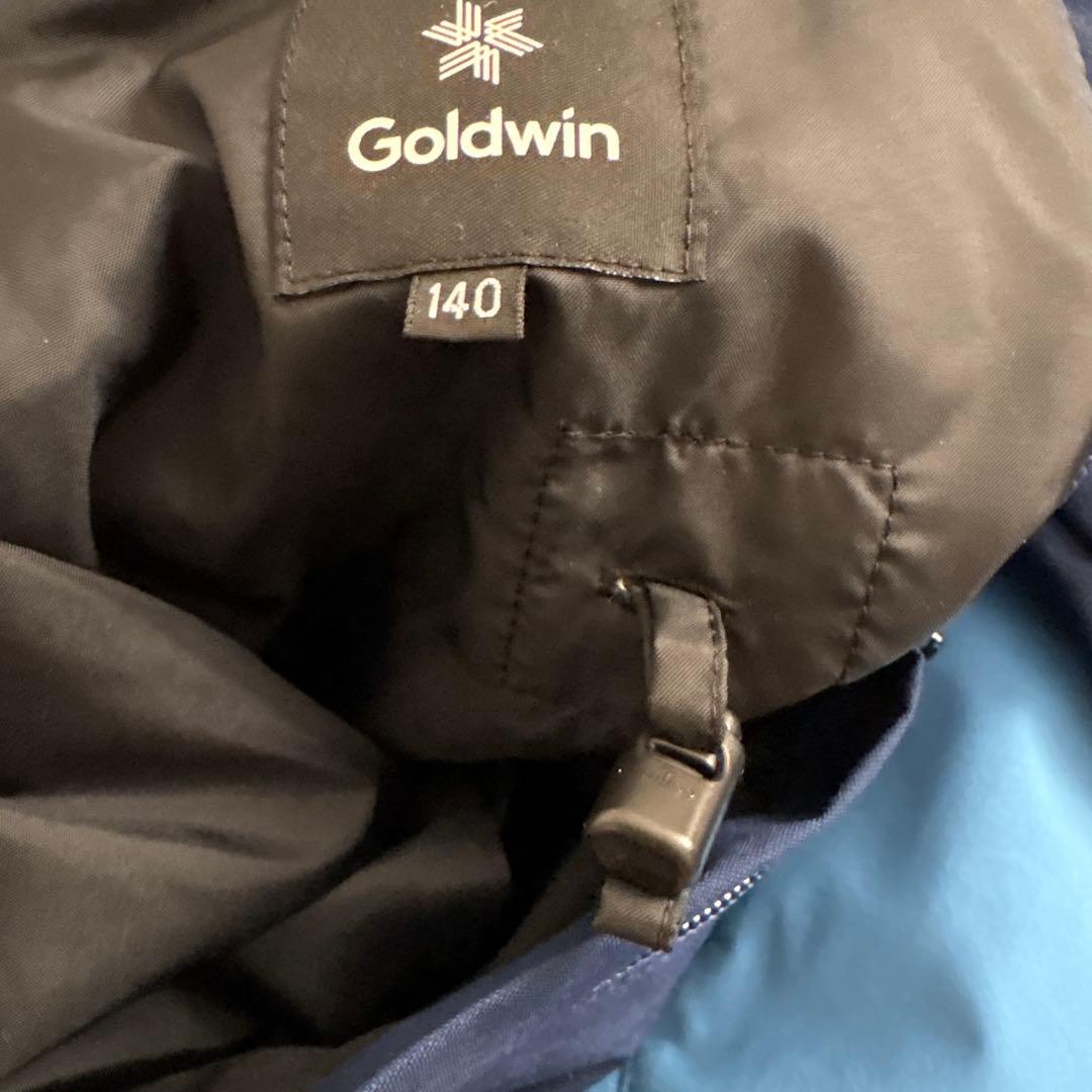 Goldwin 子ども用スキーウェア 140 ネイビー/ブルー