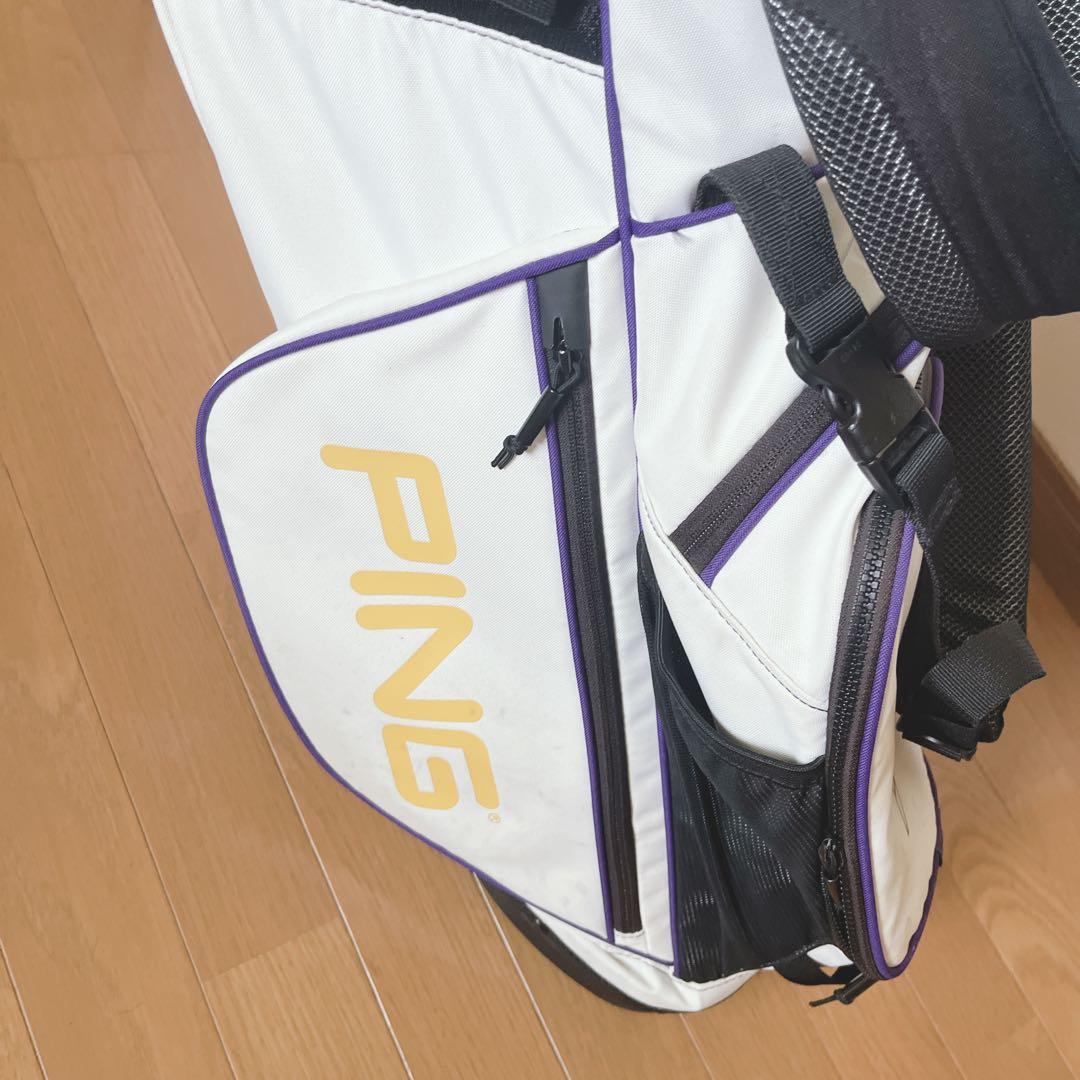 K284 PING ピン スタンドキャディバッグ 軽量