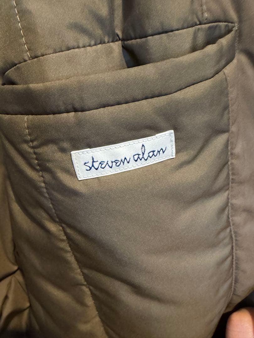 Steven Alan ダルマ バルカラー ジャケット S オリーブ 24AW