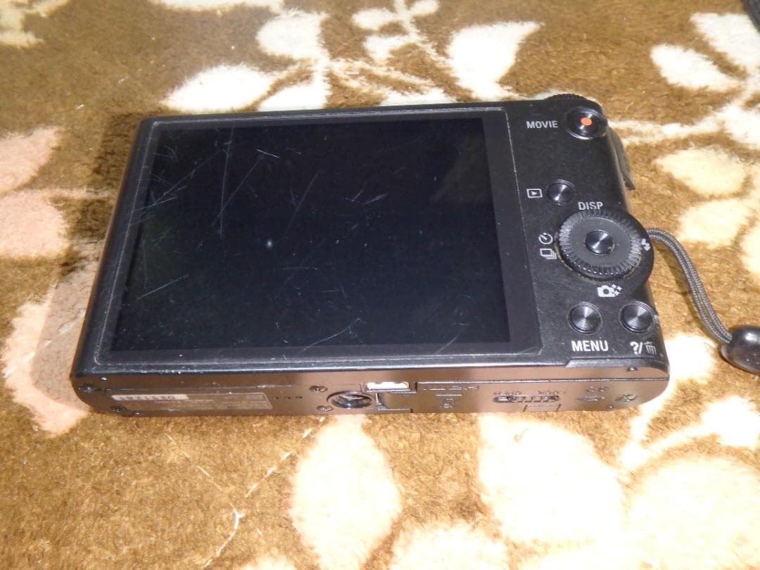動作品 SONY DSC-WX300 デジタルカメラ 難あり