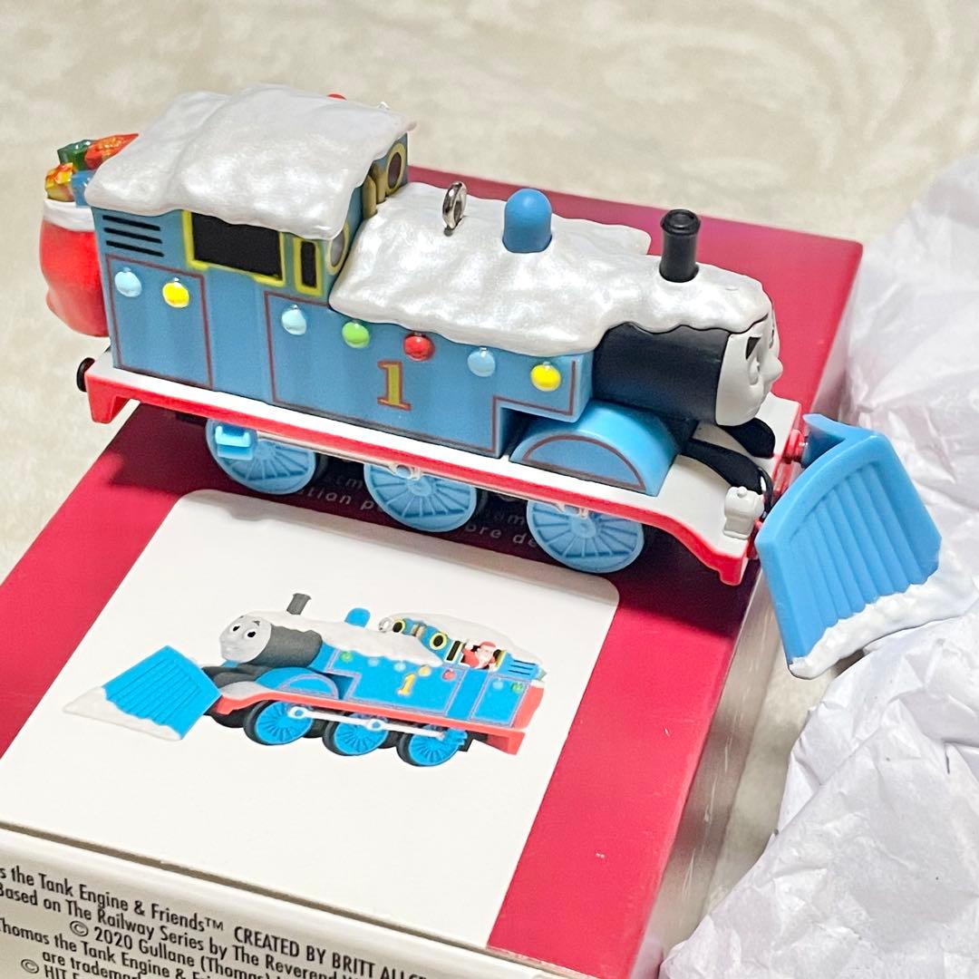 ホールマーク　クリスマス　オーナメント　トーマス　ライオネル クレーン車