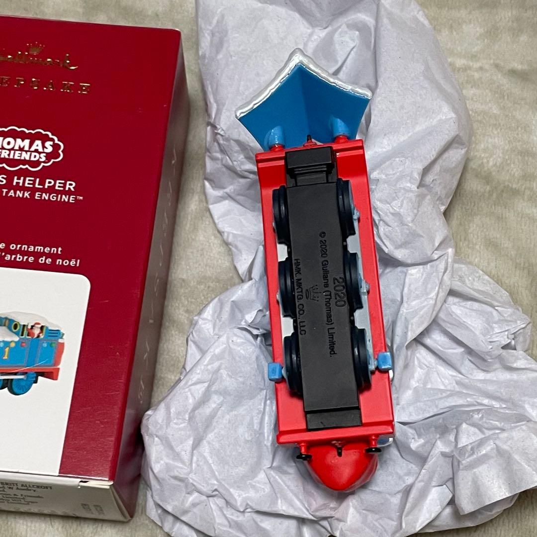 ホールマーク　クリスマス　オーナメント　トーマス　ライオネル クレーン車