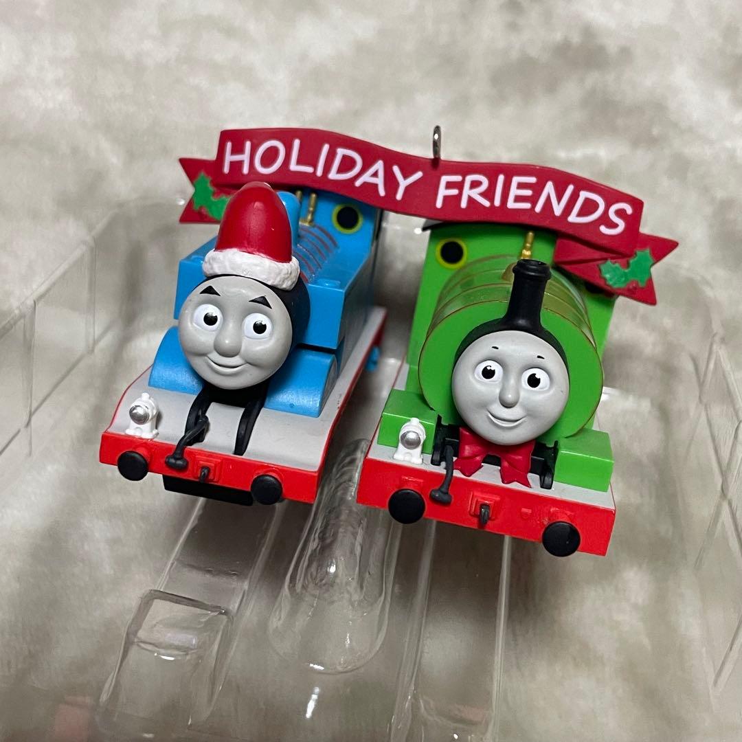 ホールマーク　クリスマス　オーナメント　トーマス　ライオネル クレーン車
