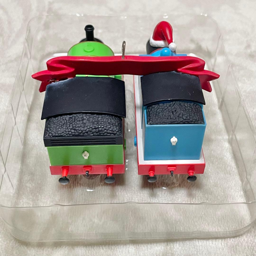 ホールマーク　クリスマス　オーナメント　トーマス　ライオネル クレーン車