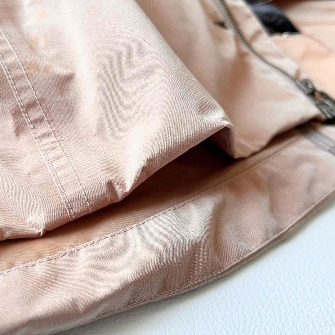 4921【美品】バートン　ジャケット ファー付き ゴアテックス ピンクベージュ