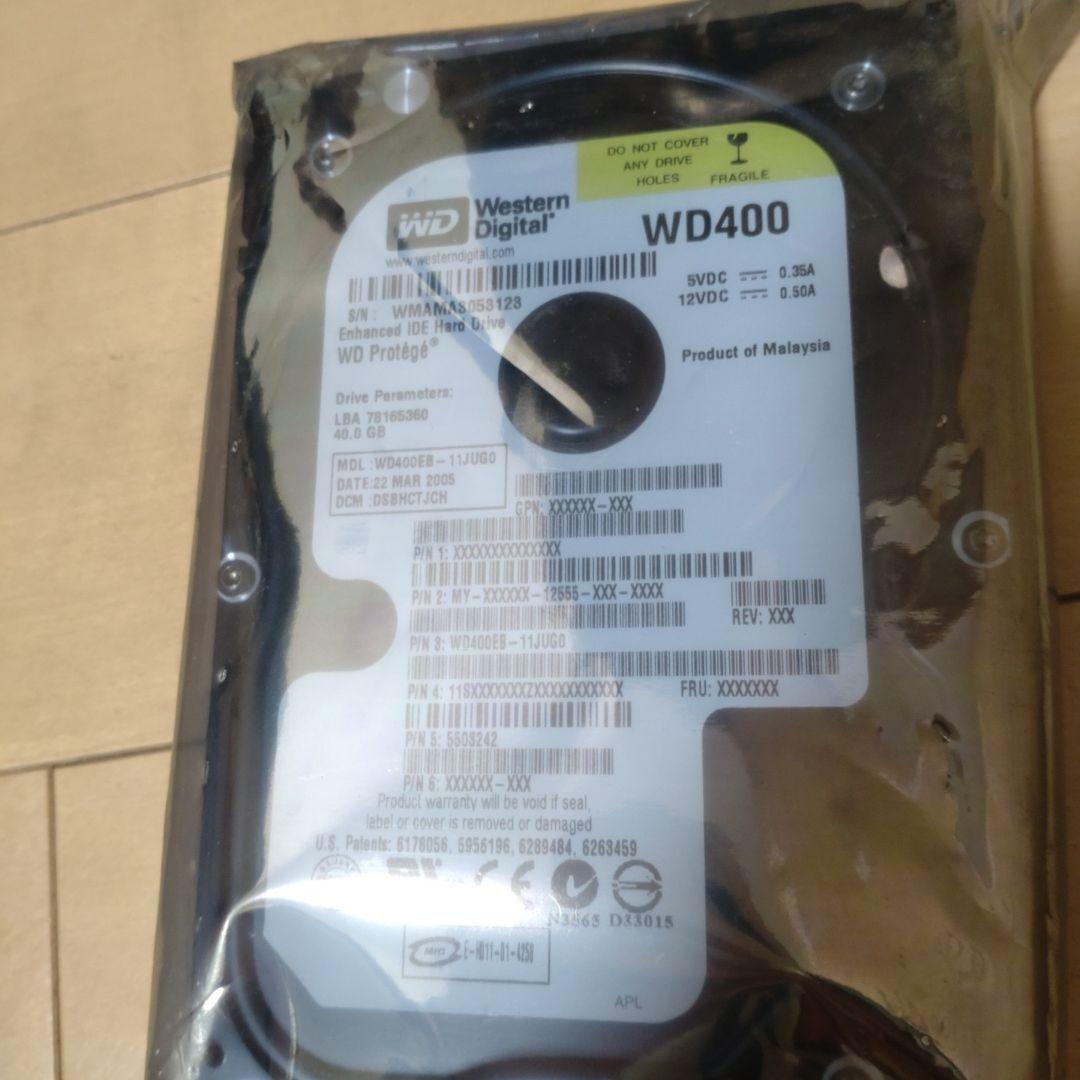 外付けハードディスク・ドライブ Western Digital WD400 120GB HDD