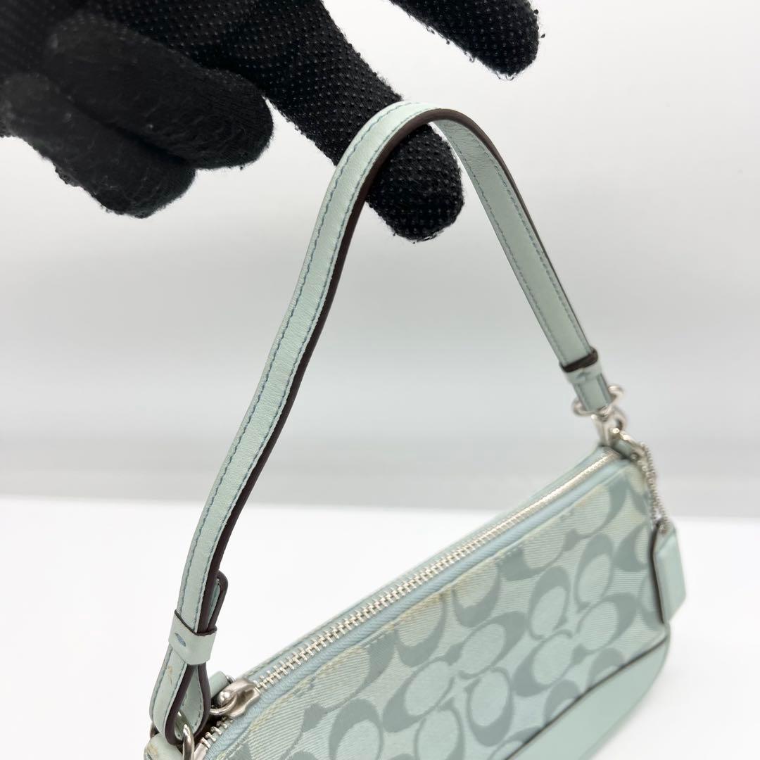バッグ Coach 6094 Signature Accessory pouch y2k