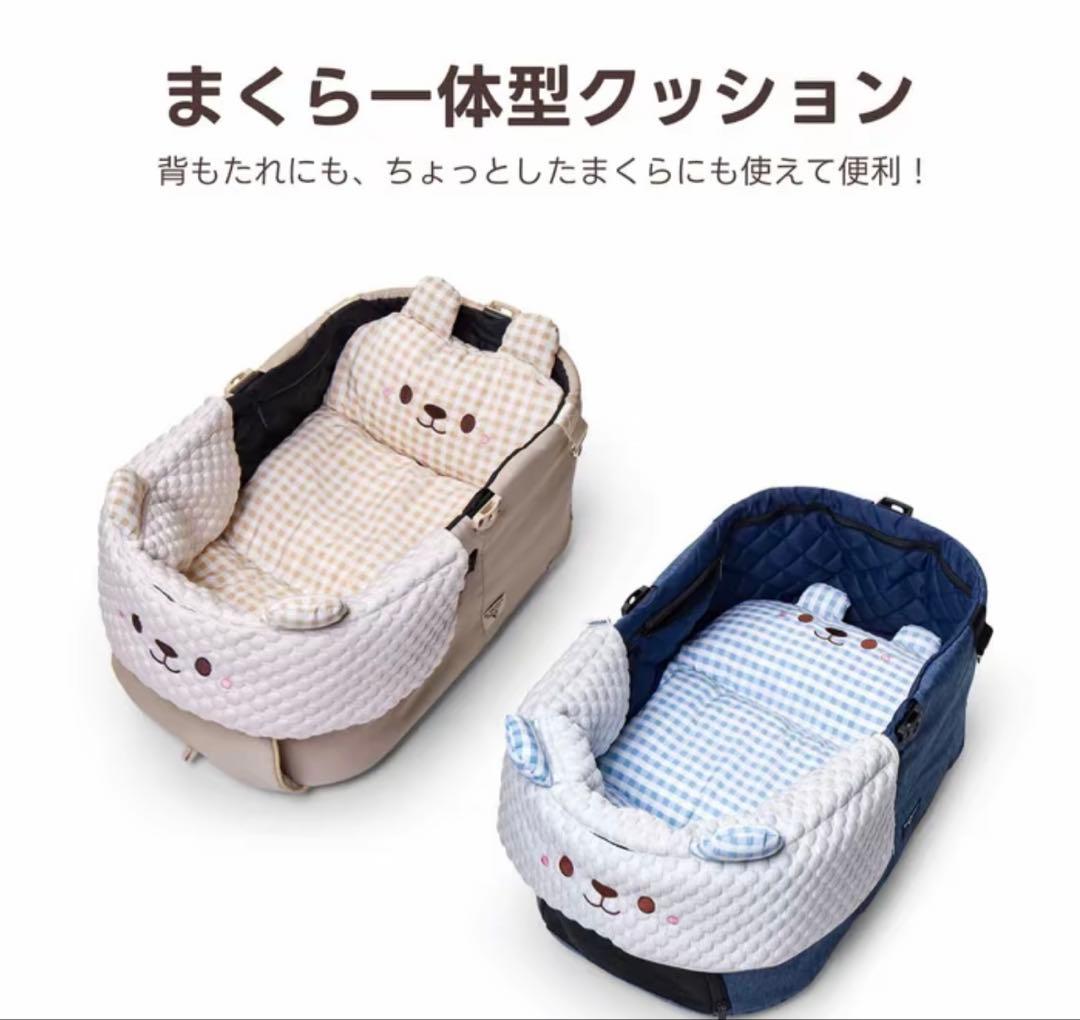 PETTENAペットカート用クッション ベージュ