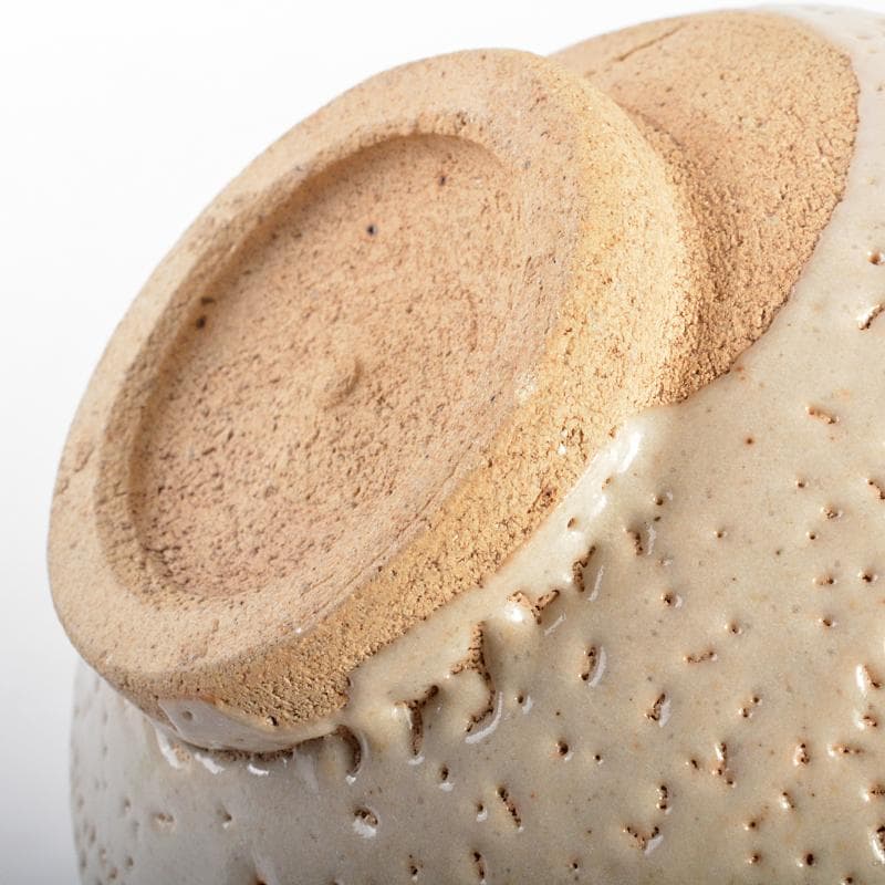 そら　北大路魯山人作　志野　志埜　茶碗　共箱　M　R6749