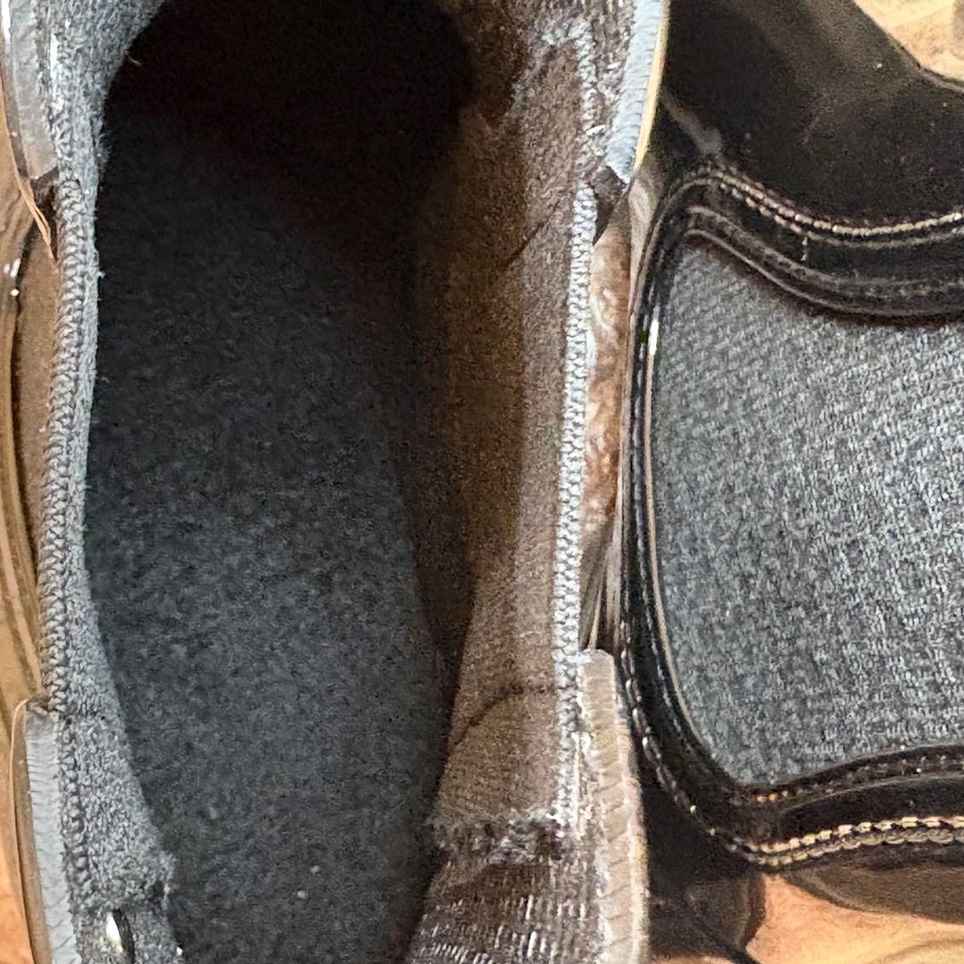 新品　HUGO BOSS グロッシー チェルシースタイル レインブーツ　23.5