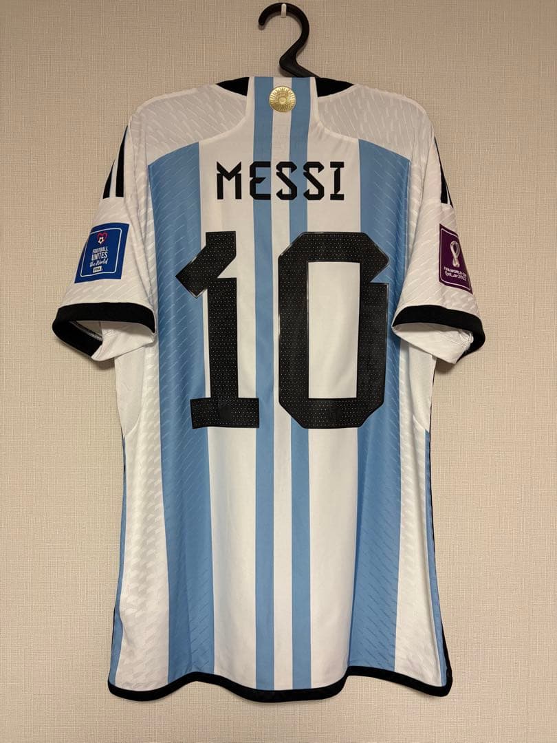 正規品 アルゼンチン代表 オーセンティック 2022 WC 決勝 メッシ 新品