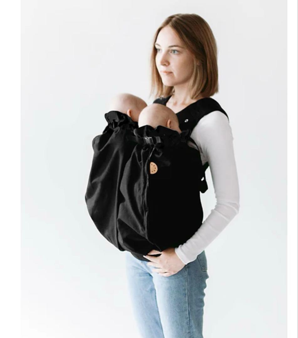 ウィーゴツイン　双子用抱っこ紐 ブラック