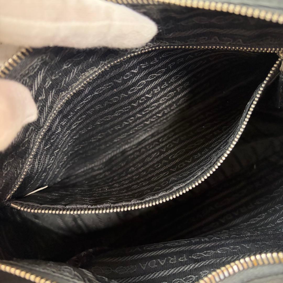 激レア✨PRADA プラダ アクセサリーポーチ レザー×ナイロン ワンショルダー