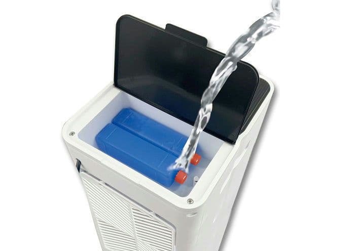 丸隆　YMR-107R-WK 冷風扇 リモコン付き