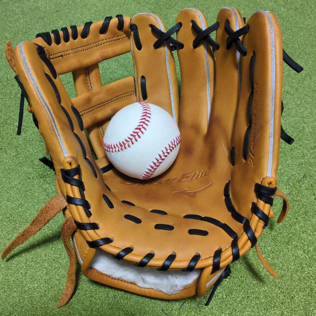 Mizunoグローバルエリート軟式内野　定価￥28,600