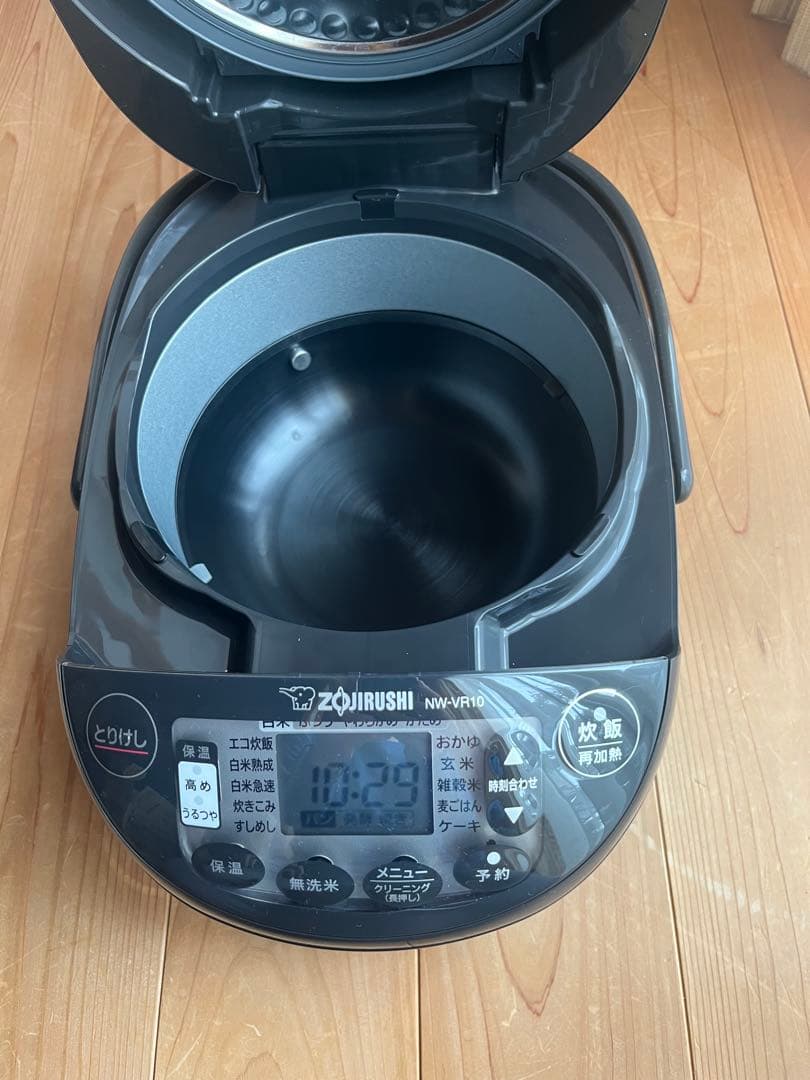 象印 IH炊飯ジャー　NW-VR10 保証期間内