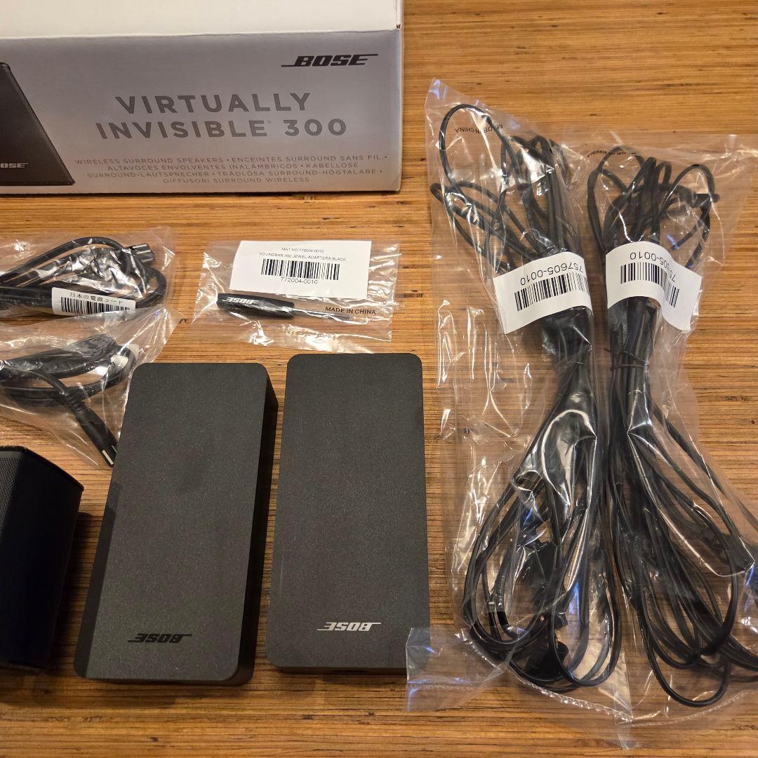 BOSE Virtually Invisible 300／箱・付属品あり