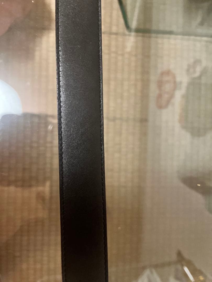 HERMES オレンジ レザー ベルト