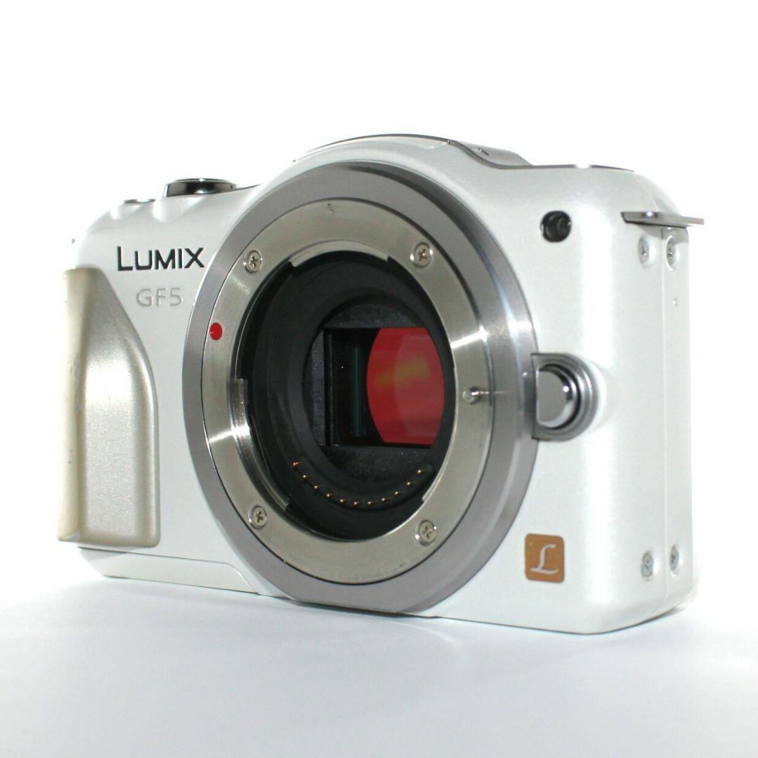 Panasonic LUMIX DMC-GF5 ミラーレスカメラ ホワイト 完動