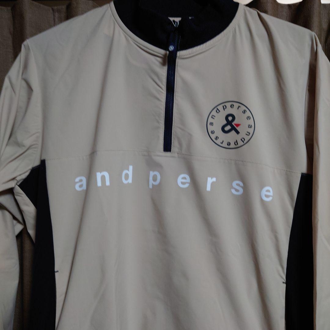 未使用　アンパスィ　メンズ　ナイロンプルオーバー