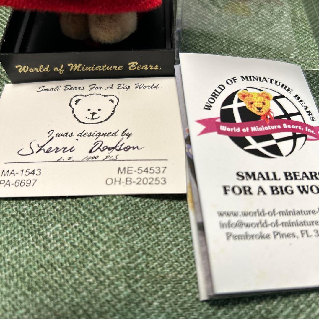ワールドオブミニチュアベアーズ 5個