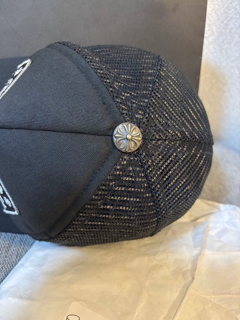 【大人気】クロムハーツキャップ　国内正規品　ブラック　確実正規品