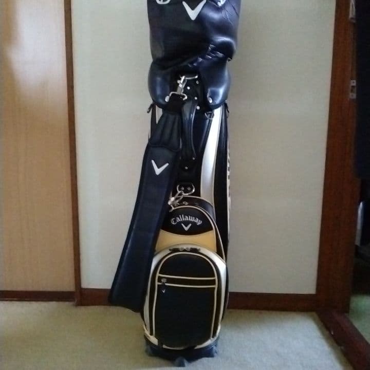 Callaway キャディバッグ 　　　ブラック ゴールド