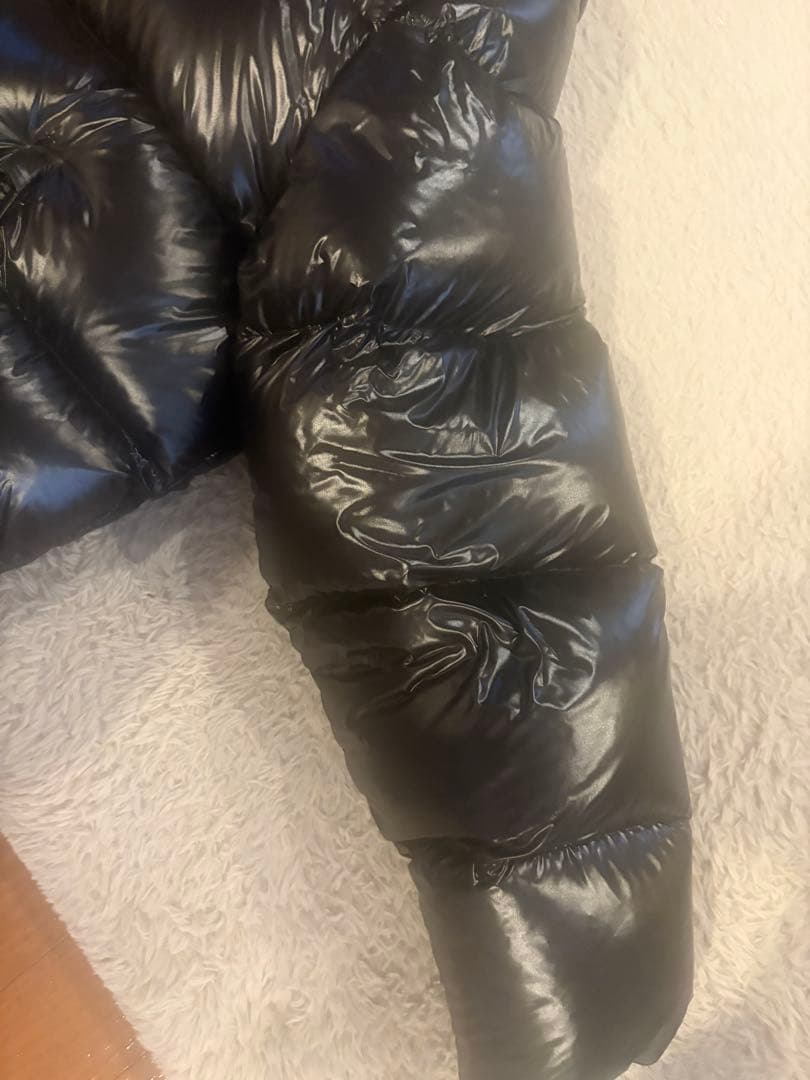 25年モデルzaraブラック フード付きダウンジャケット