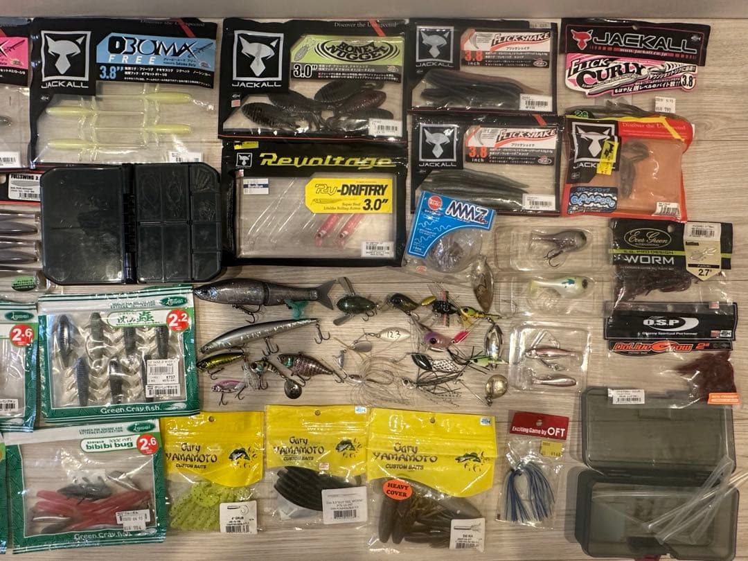 バス釣り引退セット　ルアー　ワーム　ジョイクロ　　レベルミノー TN その他