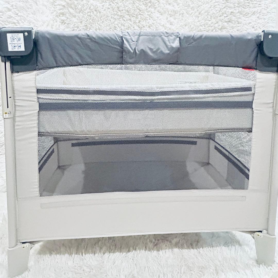 【美品】アップリカ　ココネル　エアー　AB 現行モデル　グレー　ベアー