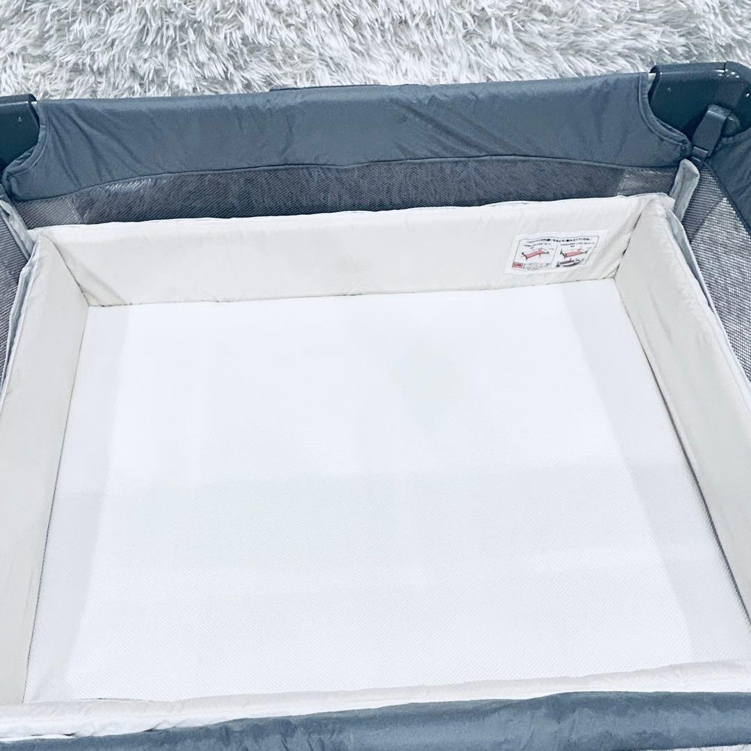 【美品】アップリカ　ココネル　エアー　AB 現行モデル　グレー　ベアー