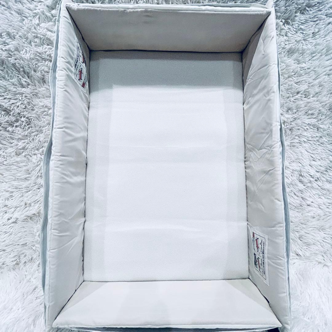 【美品】アップリカ　ココネル　エアー　AB 現行モデル　グレー　ベアー