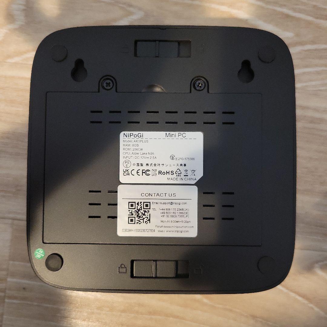 NiPoGi n95 ミニPC