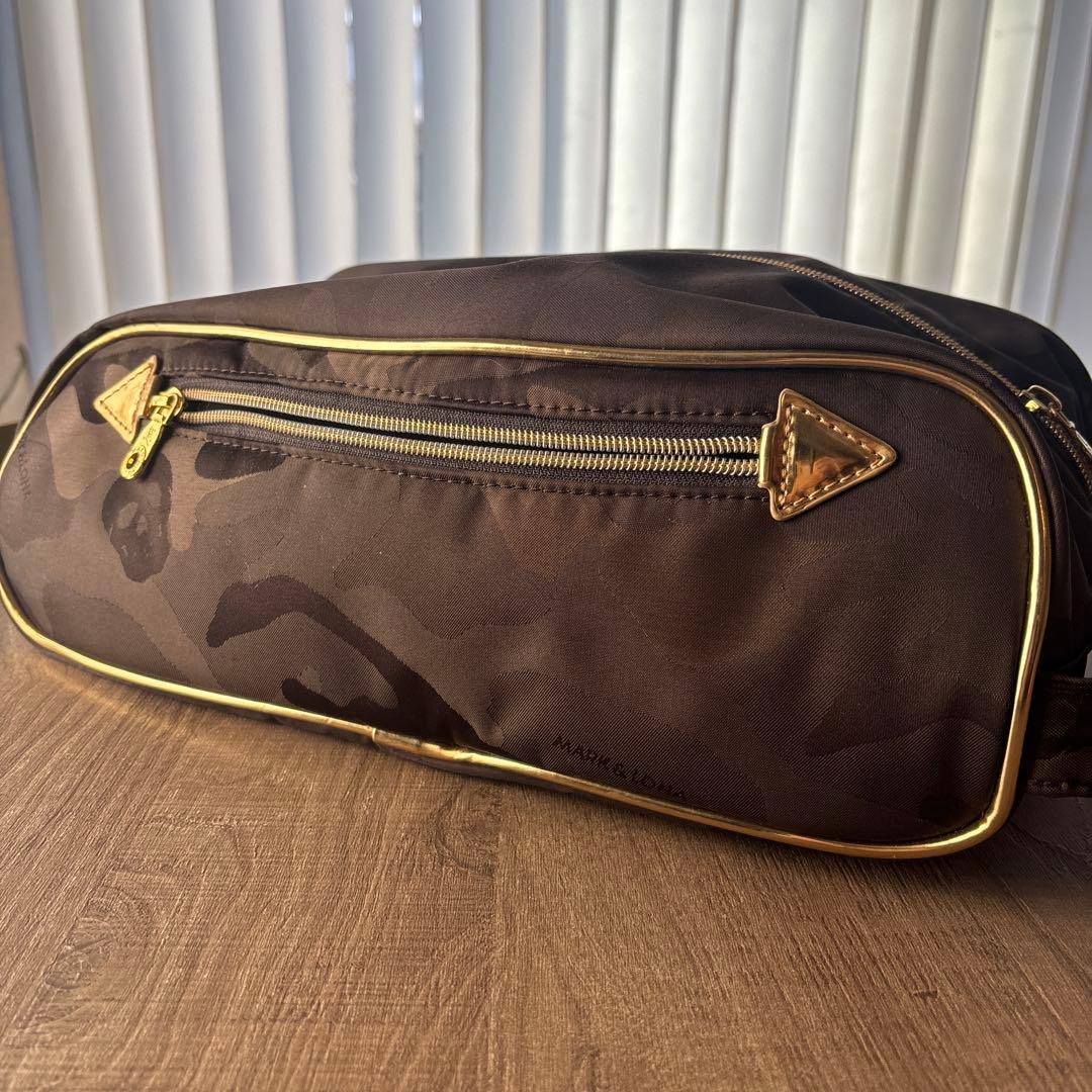 MARK & LONA 迷彩柄　シューズケース