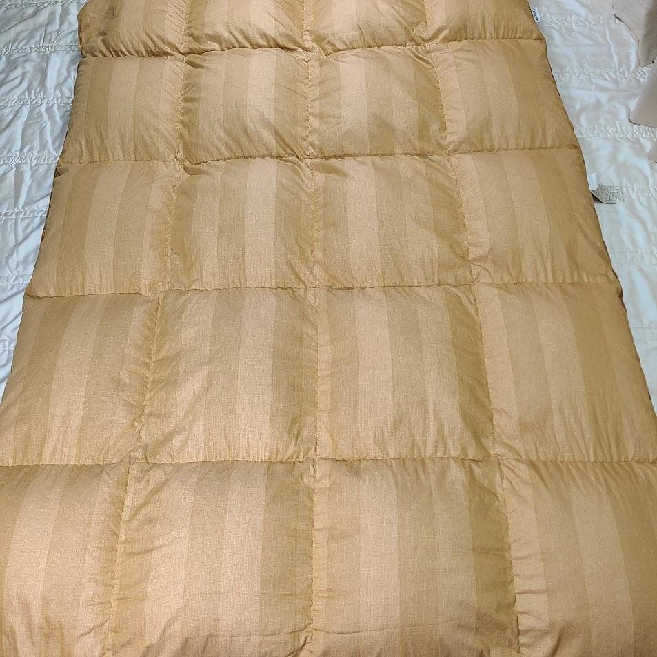 ふわふわ♪西川 Sanderson ホワイトダックダウン90% 高級羽毛布団