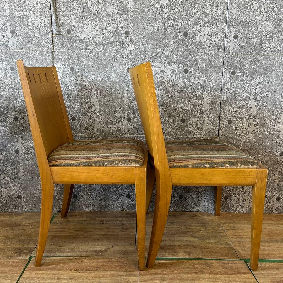 ꧁カリモク家具 karimoku꧂ダイニングチェア2脚 食卓椅子 いす イス
