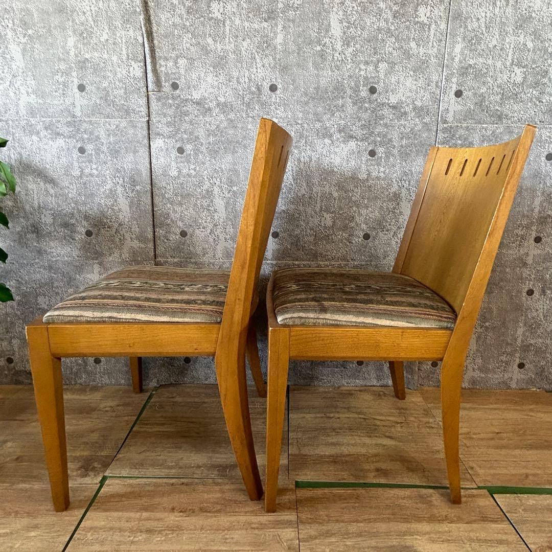 ꧁カリモク家具 karimoku꧂ダイニングチェア2脚 食卓椅子 いす イス