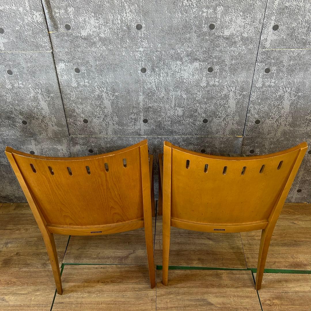 ꧁カリモク家具 karimoku꧂ダイニングチェア2脚 食卓椅子 いす イス