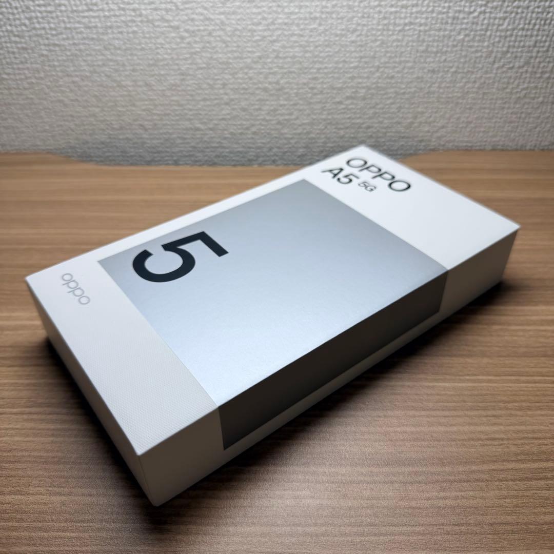 OPPO A5 5G グリーン 128GB 本体　開封のみ未使用