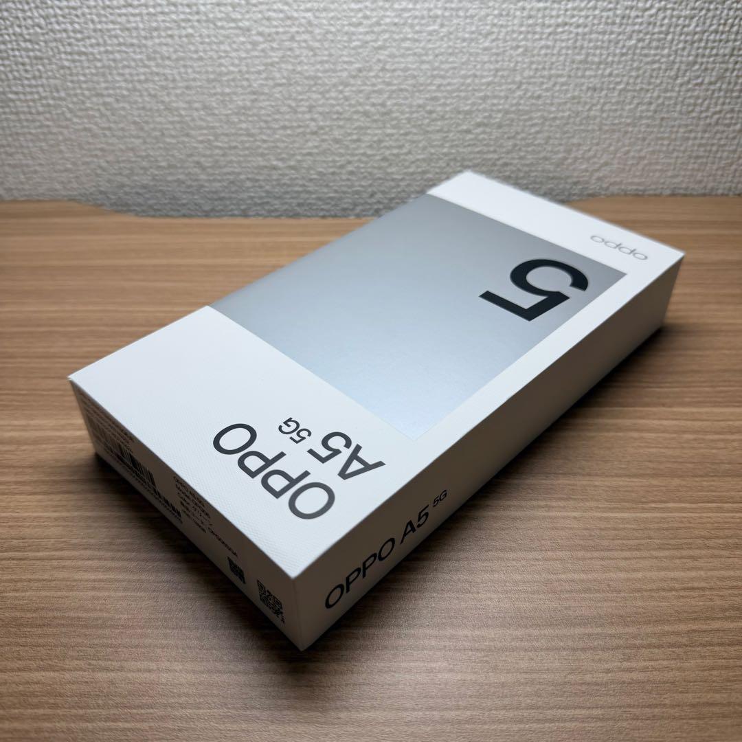 OPPO A5 5G グリーン 128GB 本体　開封のみ未使用