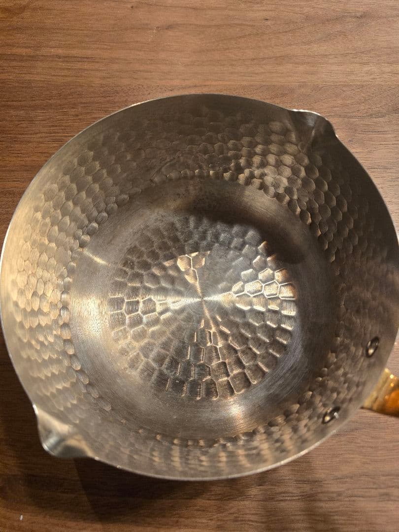 純銅雪平鍋18㎝ アシグリップハンドル アシモクラフト