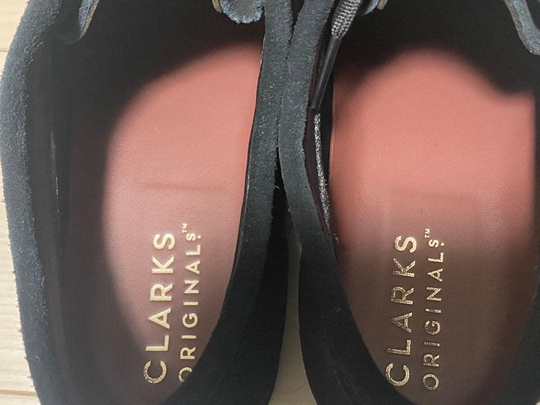 クラークス ワラビー GORE-TEX UK7 1/2 黒