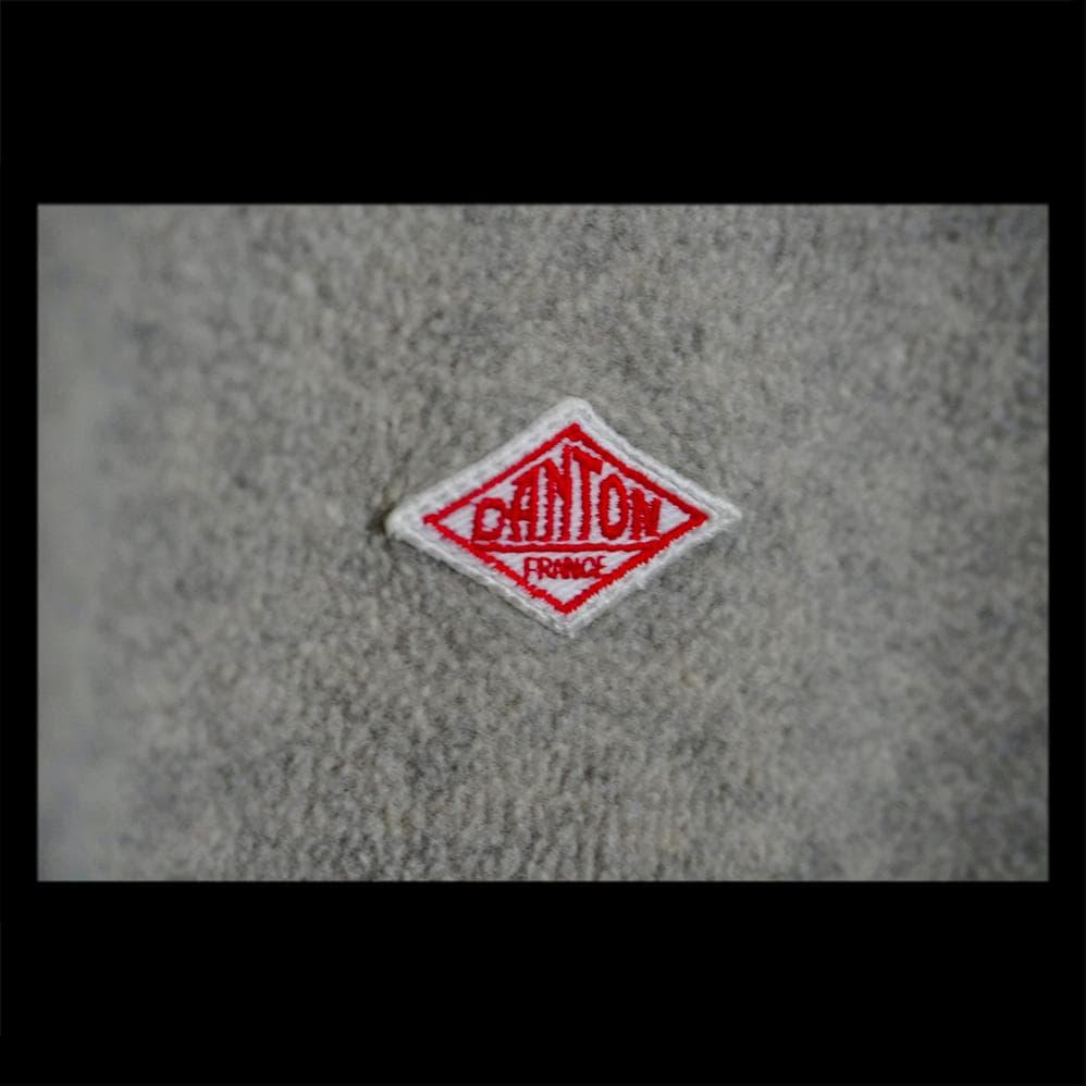 DANTON フリースノーカラージャケット MARBLE（JD-8911）