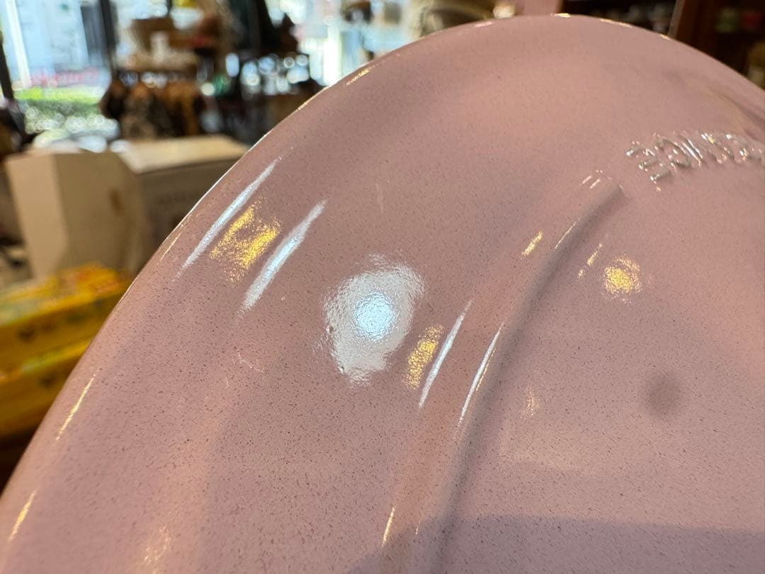 A7194【シャスール】ラウンドキャセロール 両手鍋 ホーロー鍋 20cm