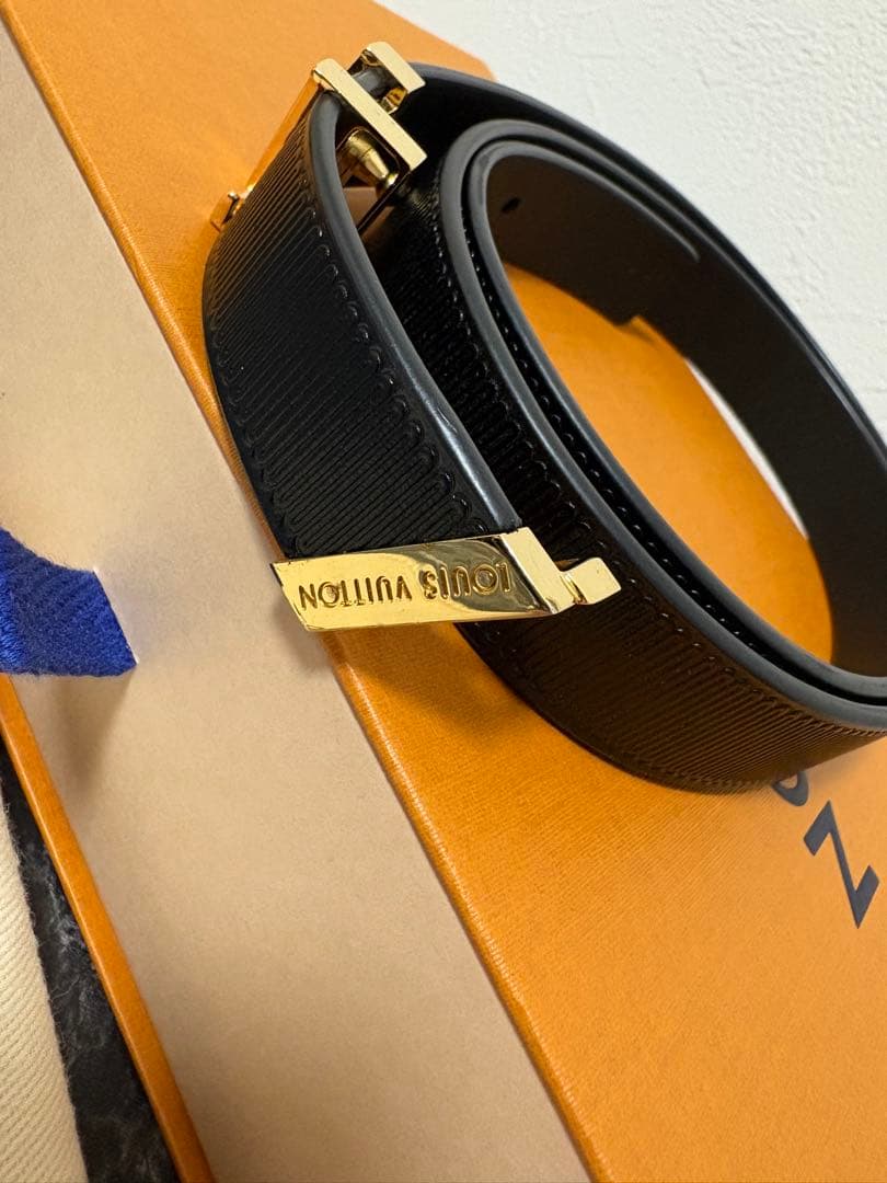 LOUIS VUITTON サンチュール・クチュール　レザーベルト M9578W