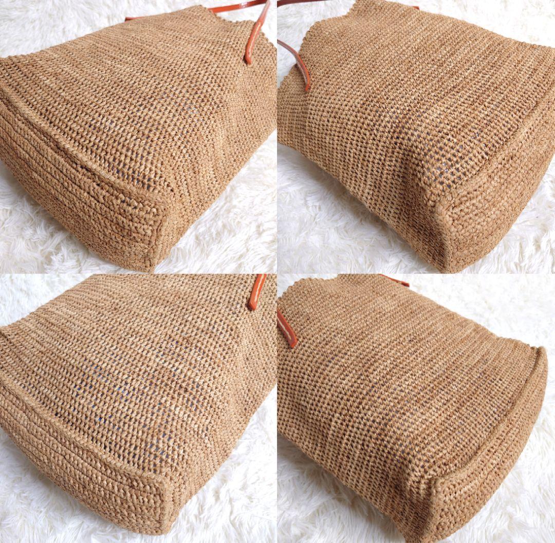 sans Arcidet サンアルシデ ラフィアトートバッグ A4対応