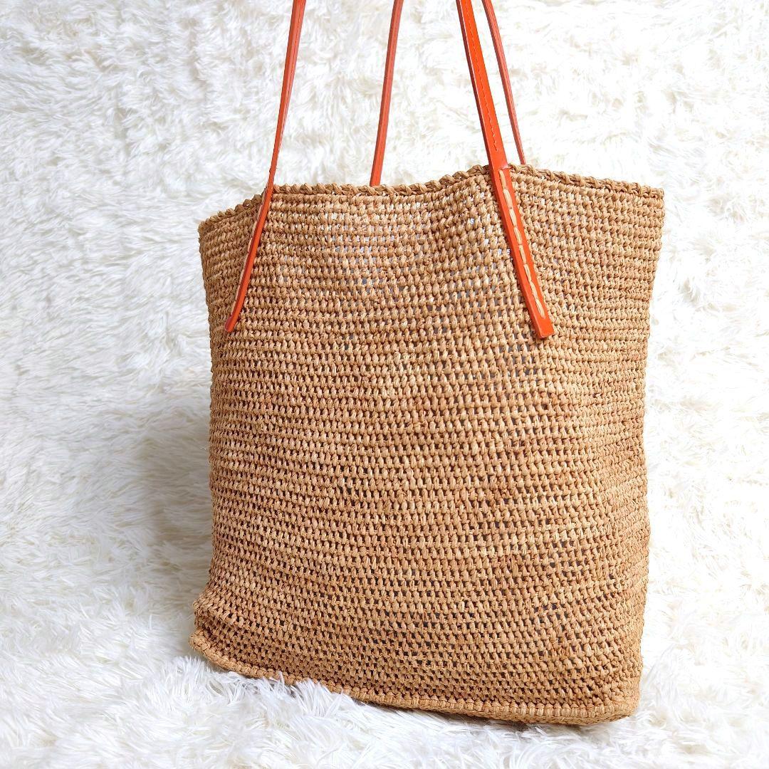 sans Arcidet サンアルシデ ラフィアトートバッグ A4対応