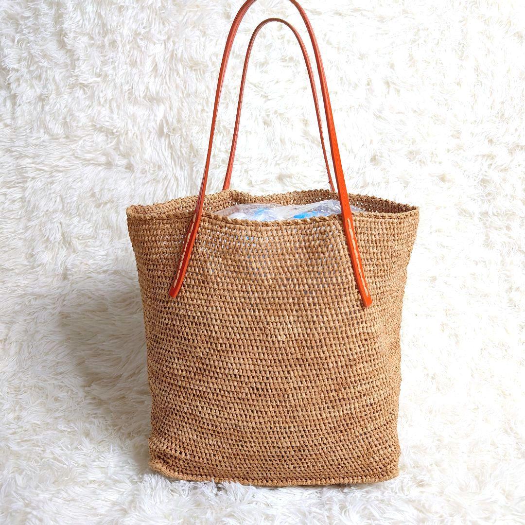 sans Arcidet サンアルシデ ラフィアトートバッグ A4対応