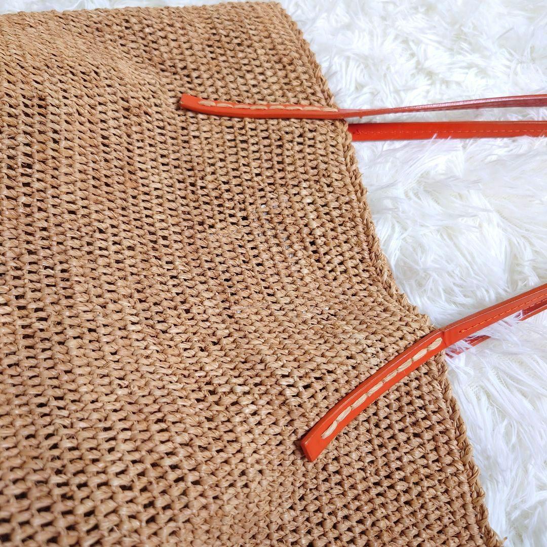 sans Arcidet サンアルシデ ラフィアトートバッグ A4対応